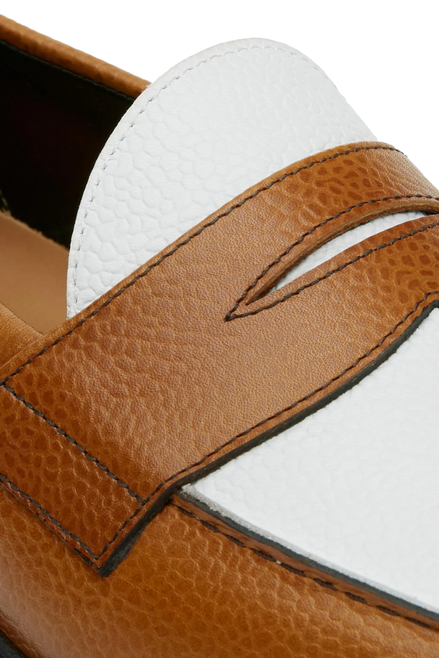 The Ellis Penny Loafer, Acorn/White — view 5