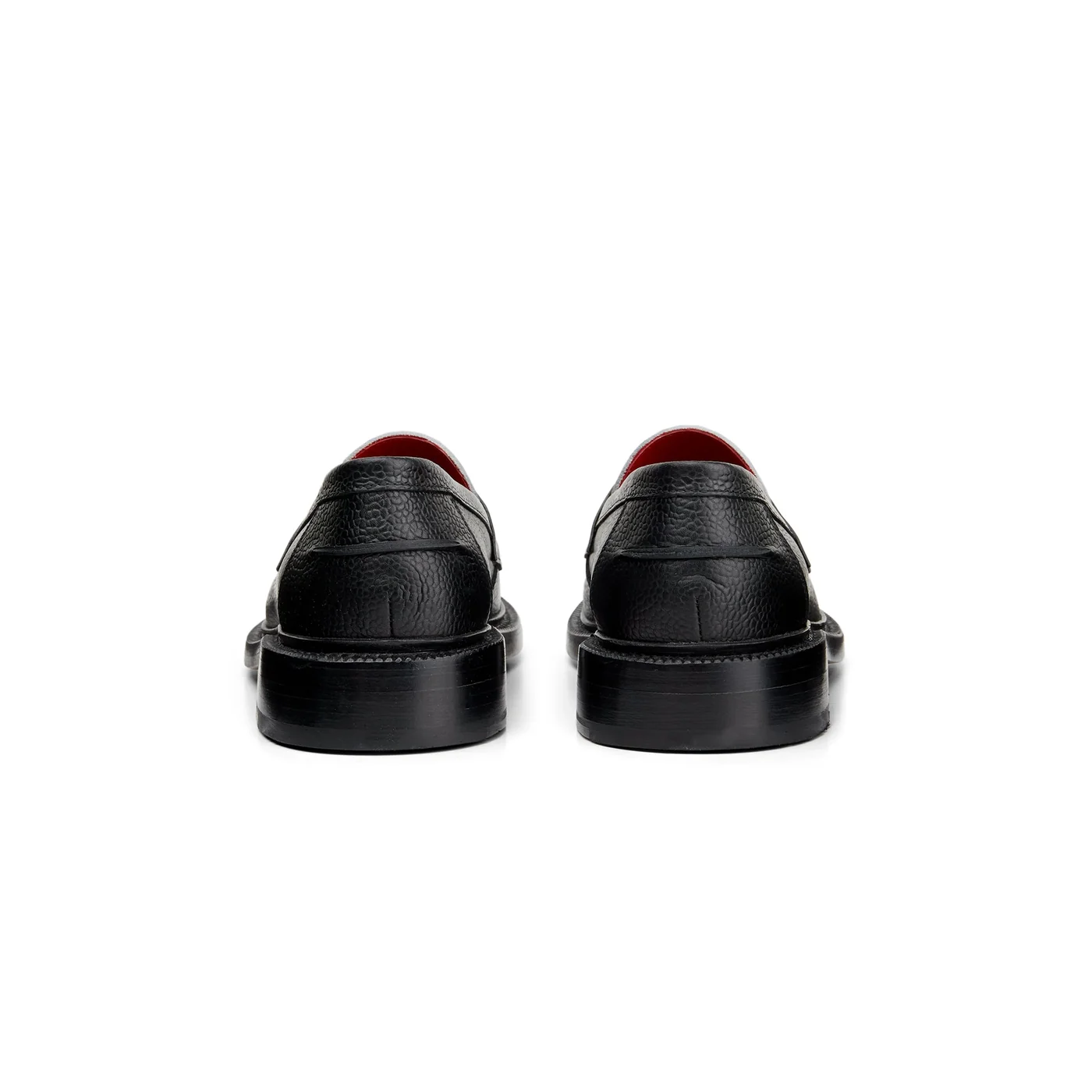 The Ellis Penny Loafer, Black/White — view 4