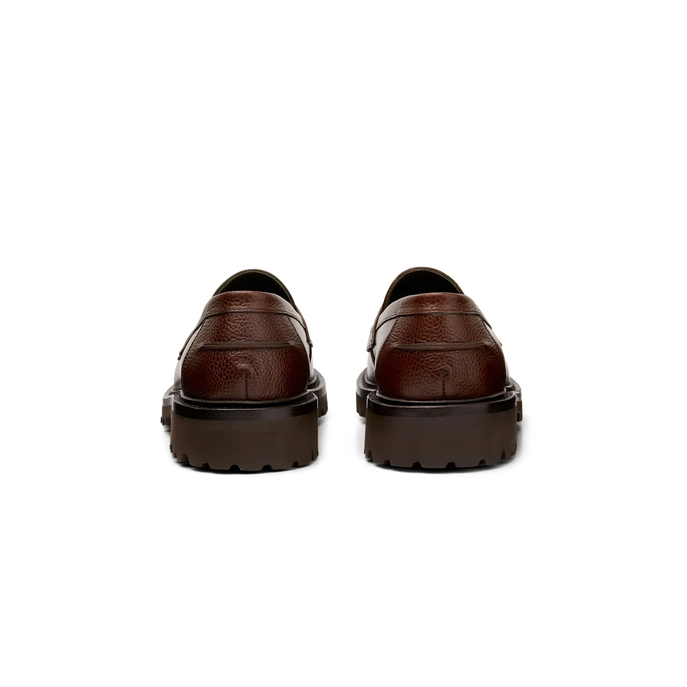 The Ellis Penny Loafer, Chocolate, Lug Sole — view 4
