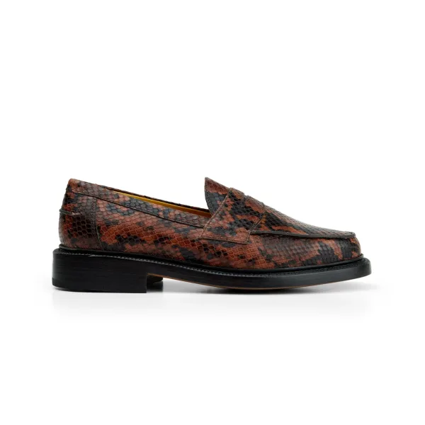 The Ellis Penny Loafer, Garden Snake — view 2