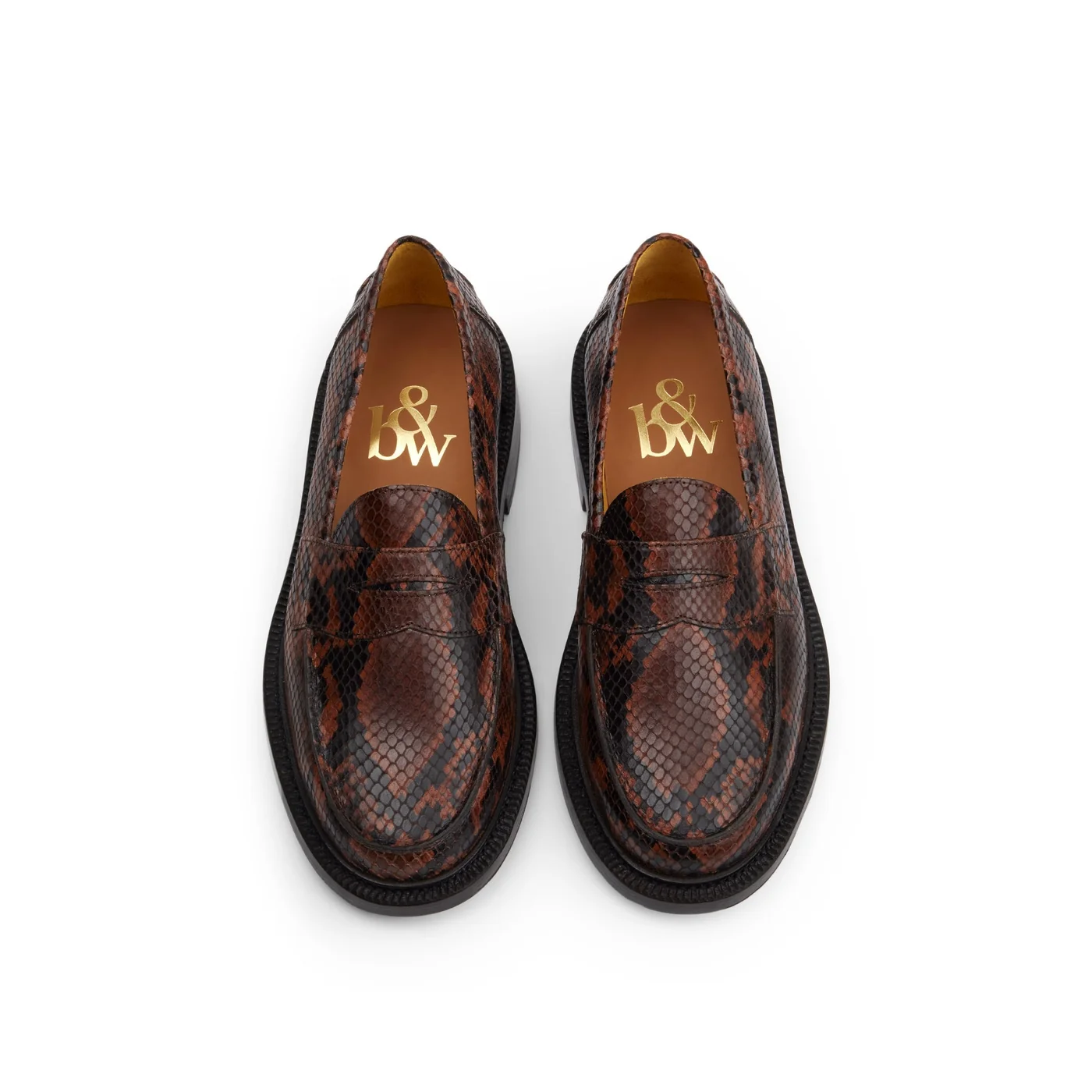 The Ellis Penny Loafer, Garden Snake — view 3