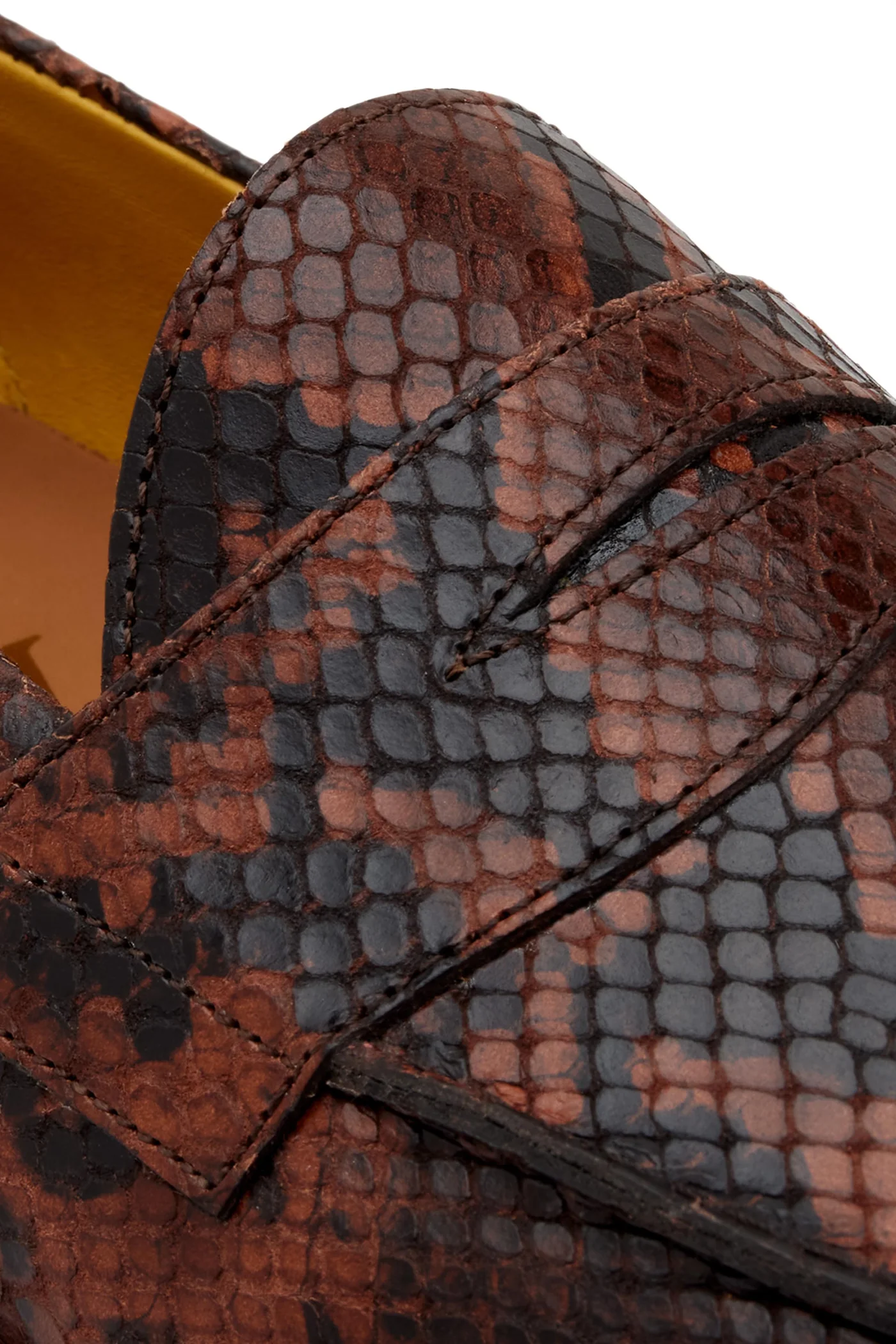The Ellis Penny Loafer, Garden Snake — view 5