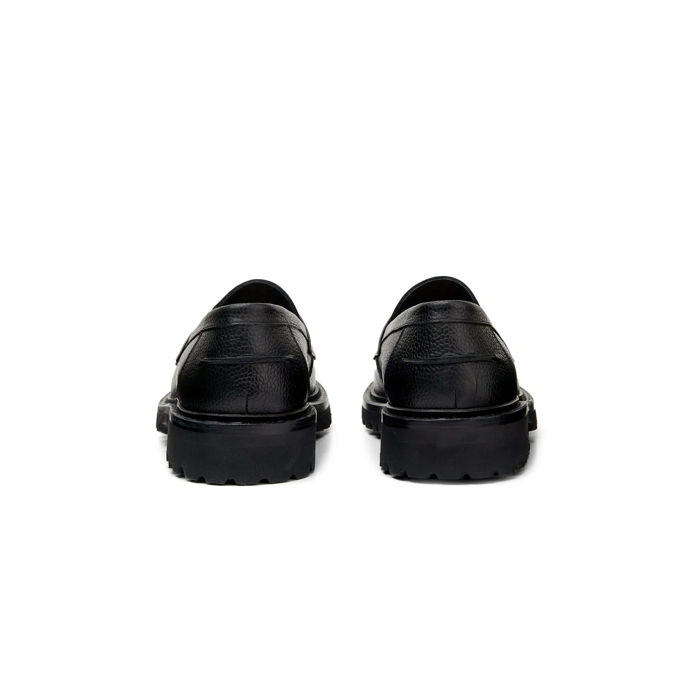 The Ellis Penny Loafer, Onyx, Lug Sole — view 4