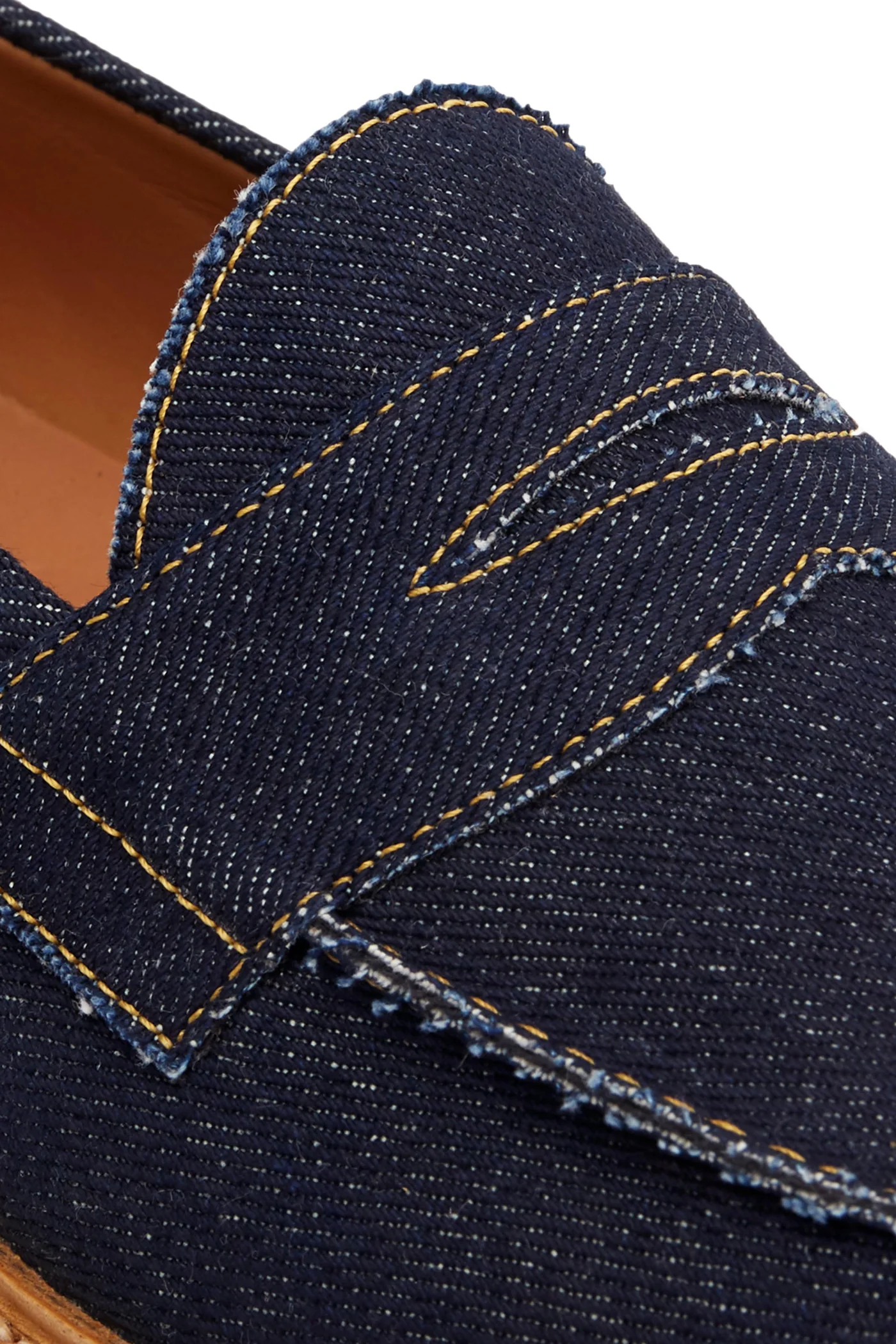 The Ellis Penny Loafer, Raw Denim — view 5
