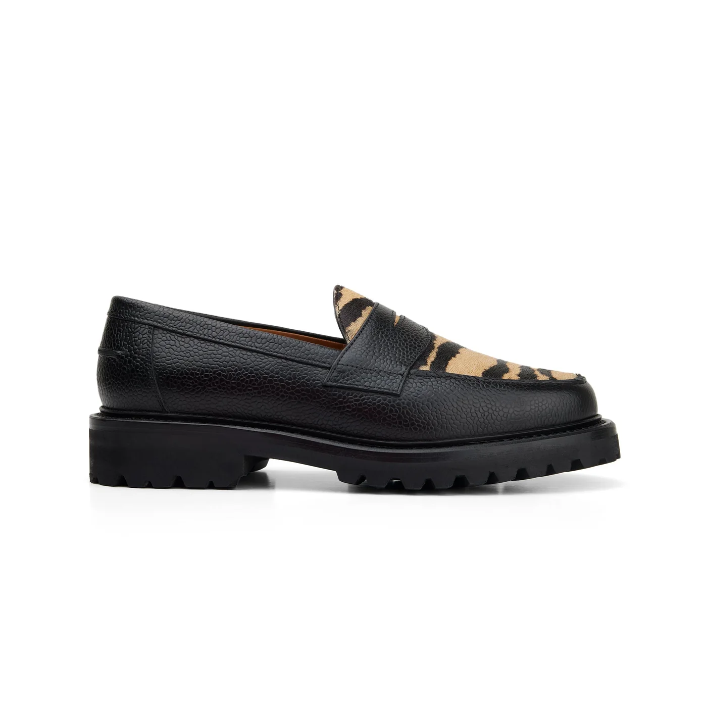 The Ellis Penny Loafer, Tiger, Lug Sole — view 2