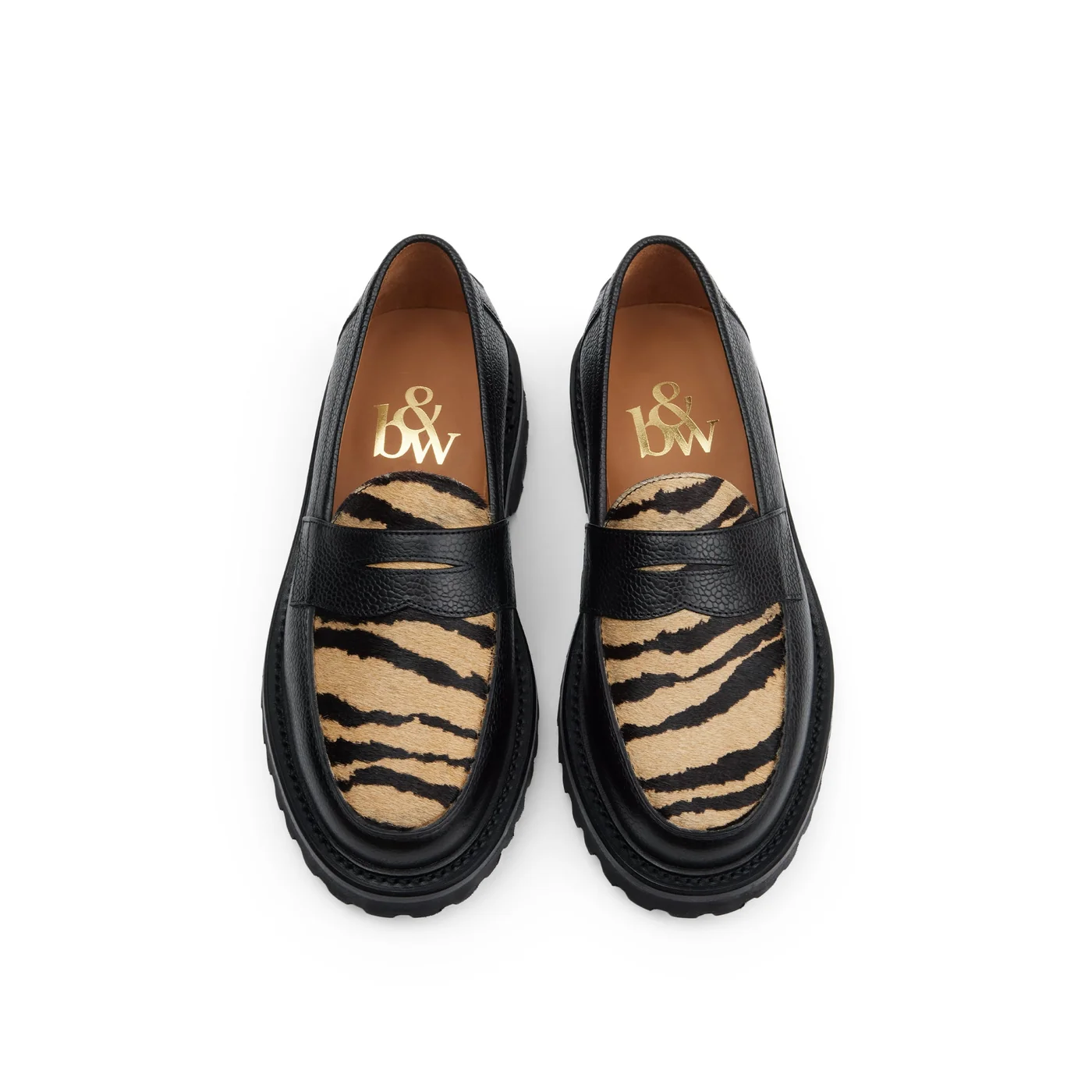 The Ellis Penny Loafer, Tiger, Lug Sole — view 3