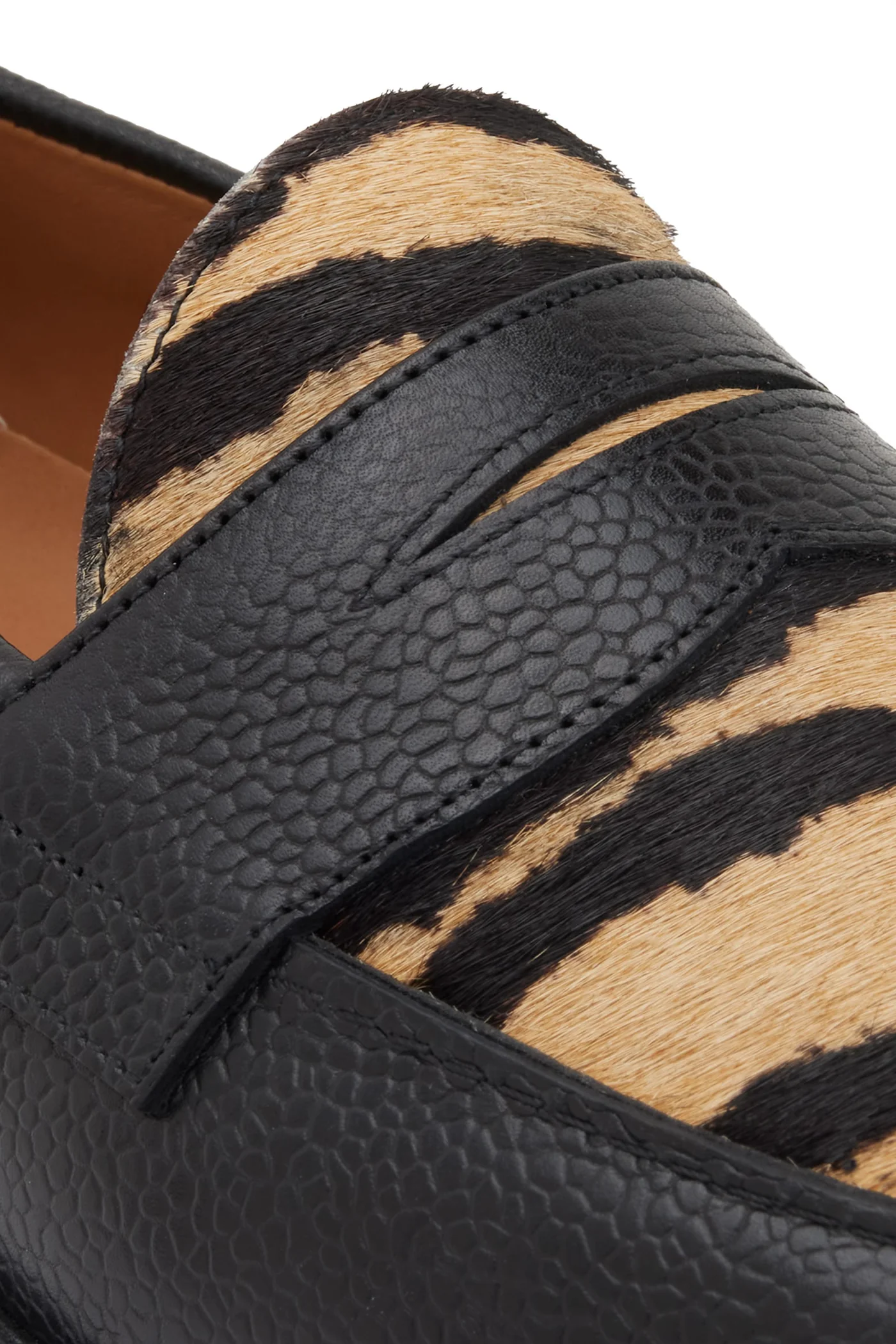The Ellis Penny Loafer, Tiger, Lug Sole — view 5