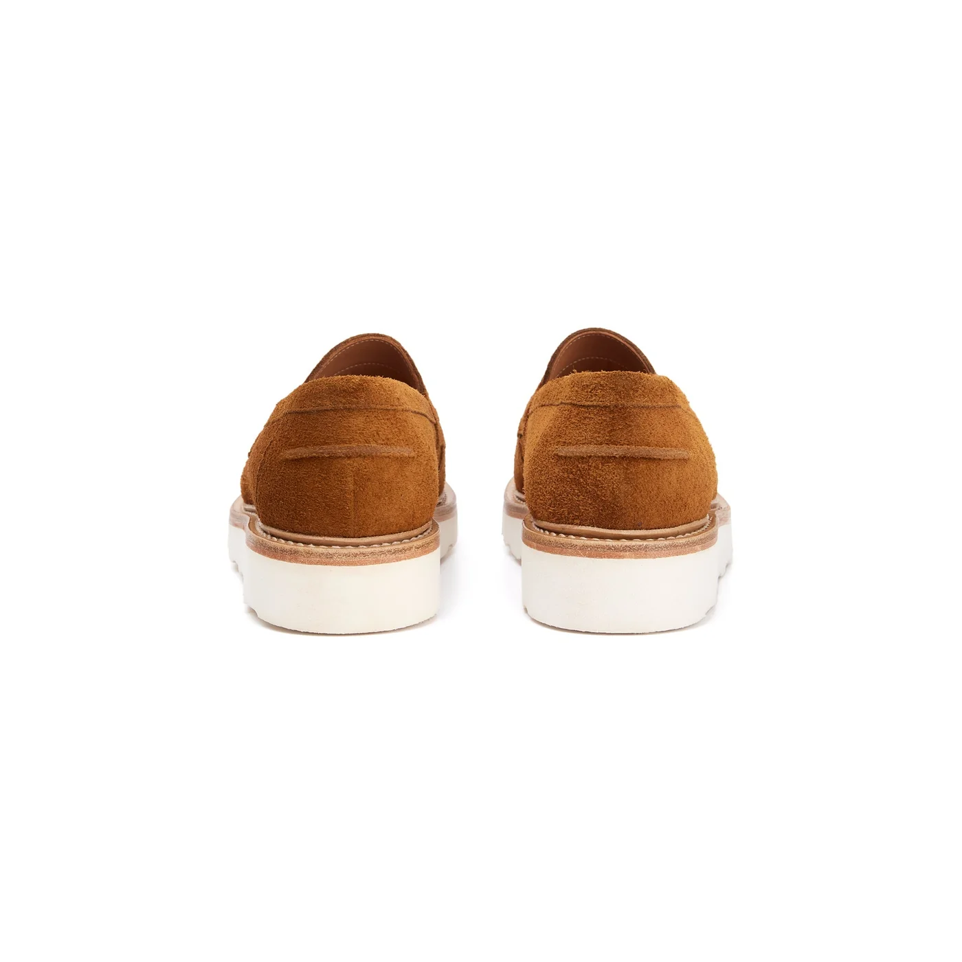 The Ellis Penny Loafer, Tobacco, Vibram Christy Sole — view 4