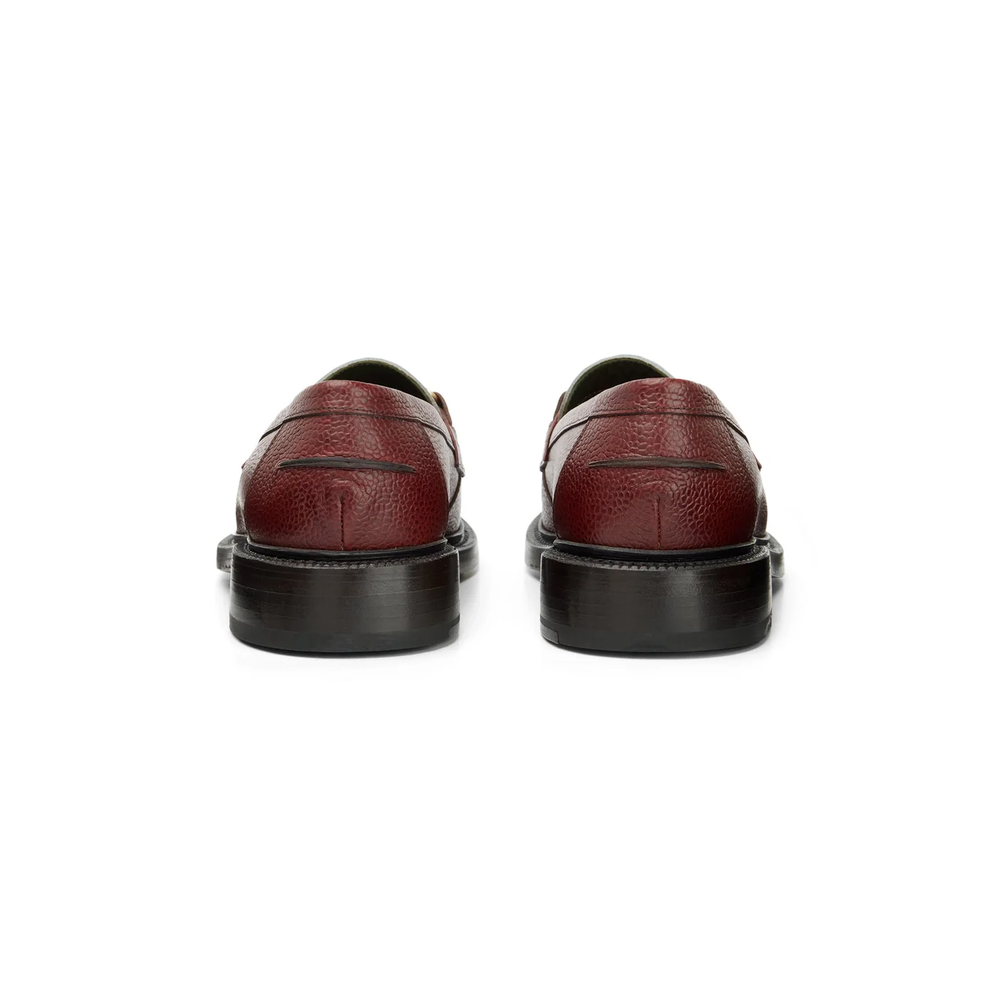 The Mason Horse Bit Loafer, Bordeaux/Cream — view 4