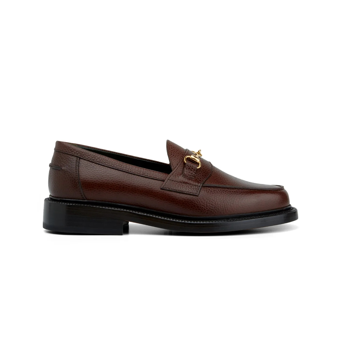The Mason Horse Bit Loafer, Chocolate — view 2