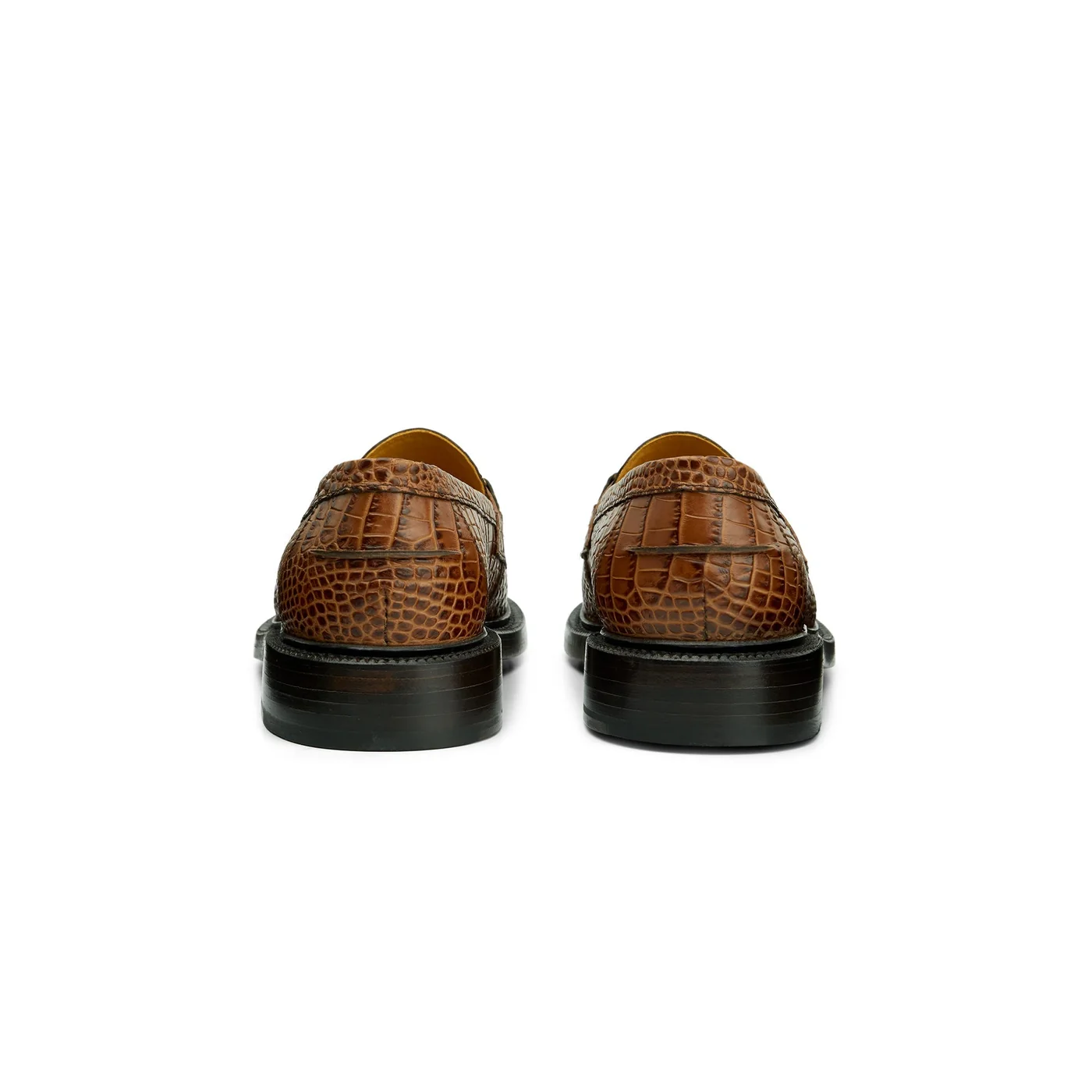 The Mason Horse Bit Loafer, Honey Croc — view 4