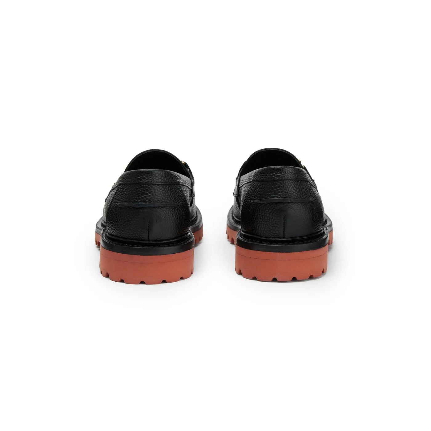 The Mason Horse Bit Loafer, Onyx/Clay, Lug Sole — view 4