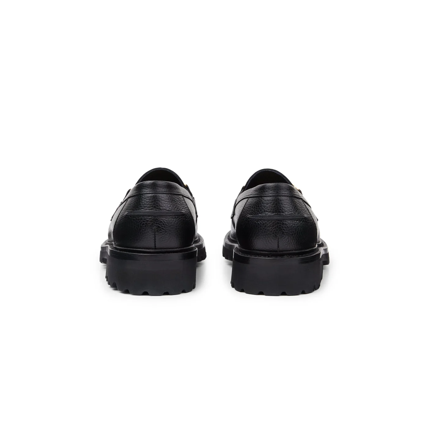 The Mason Horse Bit Loafer, Onyx, Lug Sole — view 4